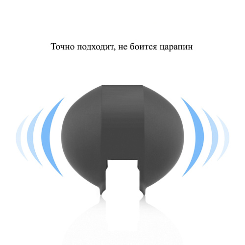 Силиконовый чехол для защиты линзы чехла для дайвинга для Insta360 X5/X4/X3, PULUZ, черный