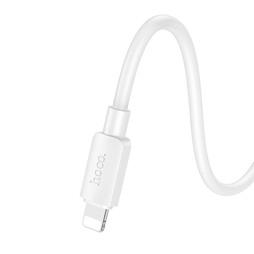 Кабель Lightning to Type-C (PD), HOCO, X96, 0.25M, силиконовый, белый