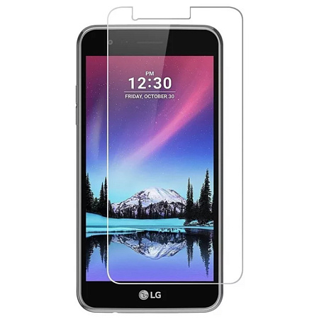 Защитное стекло на LG K10 (2017), прозрачное, X-CASE