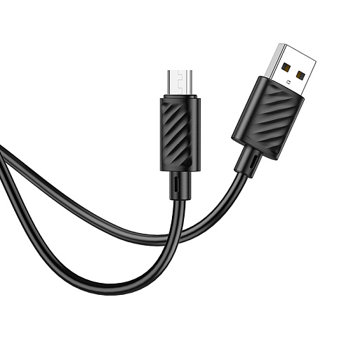 USB Кабель Micro, HOCO, X88, 1м, черный