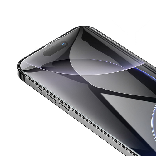 Защитное стекло для iPhone 16 Pro Max, G777, HOCO, anti-static, черное