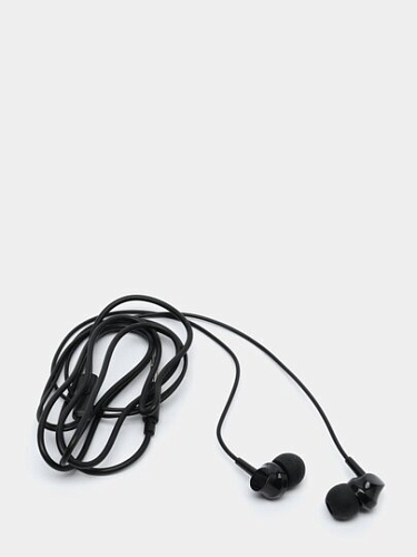 Проводные наушники M14 Universal Earphone, вакуумные с микрофоном, HOCO, черные