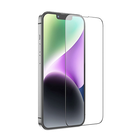 Защитное стекло на iPhone 13 Pro Max (6.7)/14 Plus, G16, HOCO, Guardian shield serie, черное