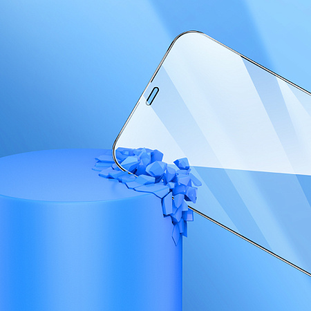 Защитное стекло на iPhone 12 (6.1)/12 Pro (6.1) G16, HOCO, Guardian shield serie, черное