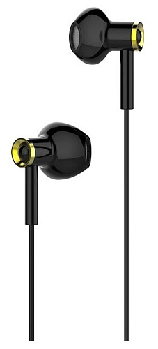 Проводные наушники M47 Canorous wire control earphones with microphone, черные