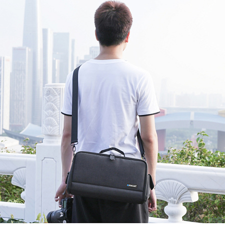 Сумка водонепроницаемая для фотоаппарата, камеры и др., 5016, PULUZ, складная, черный