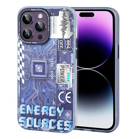 Чехол силиконовый для iPhone 14 Pro Max, Cool Me Series Protective case, mechanism A, HOCO