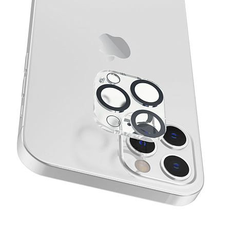 Защитное стекло на iPhone 12 Pro (6.1) G13, HOCO, на заднюю камеру, черное