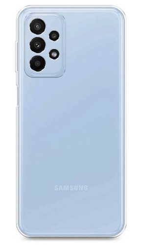 Чехол силиконовый для Samsung Galaxy A23 (4G/5G), X-CASE, прозрачный