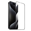 Защитное стекло для iPhone 16 Pro, G5, HOCO, Full screen silk screen HD tempered glass, черное