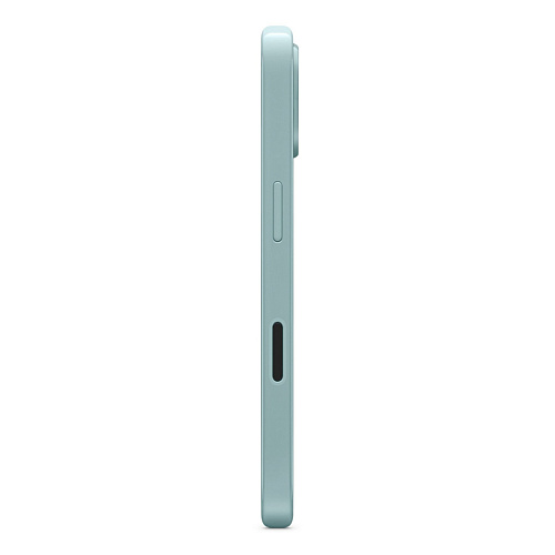 Чехол-накладка для iPhone 16 Pro Max, глянцевый, магнитный (MagSafe), без лого, X-CASE, бирюзовый