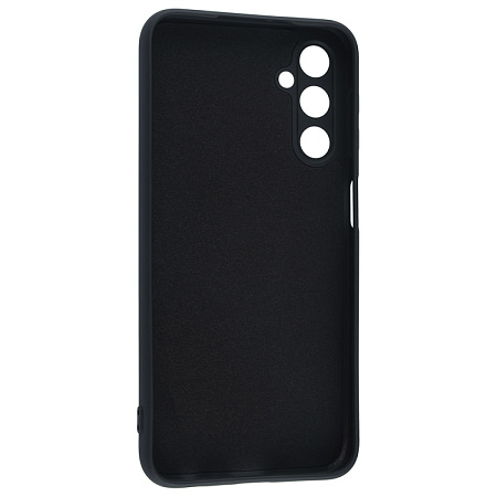 Чехол силиконовый для Samsung Galaxy A24 (4G), good quality, с защитой камерой, X-CASE, черный