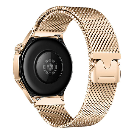 Ремешок на руку универсальный для умных часов 22мм, HOCO, WH16, Milanese loop, Precioso series, розовое золото