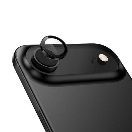 Защитное стекло для iPhone 17 Air, V13, HOCO, на заднюю камеру, черный