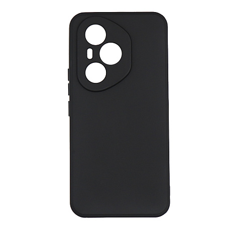 Чехол силиконовый для Honor 400 Pro, с микрофиброй внутри, с защитой камеры, X-CASE, черный