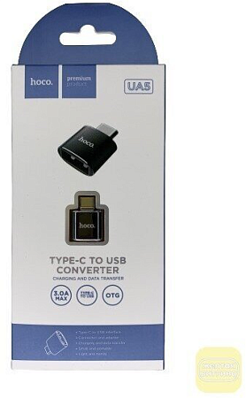 Переходник OTG Type-C на USB, UA5, HOCO
