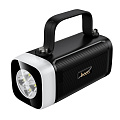 Универсальный Доп. Аккумулятор 40000mAh, J174, HOCO, выход: 1 USB (22.5), 1 PD (20W), с двумя лампами, черный