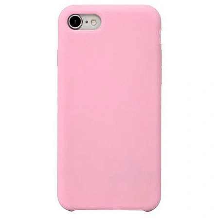 Чехол-накладка для iPhone 7/8/SE (2020), Silicon Case, бледно-розовый