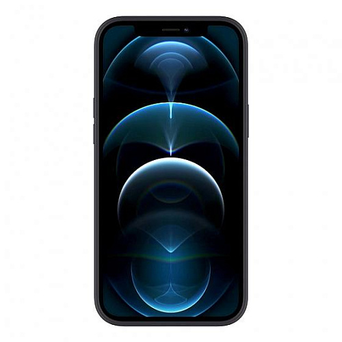 Чехол силиконовый для iPhone 12 Pro Max (6.7), X-CASE, черный