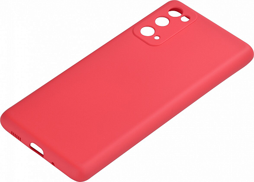 Чехол силиконовый для Samsung Galaxy S20 FE/S20 Lite, good quality, X-CASE, красный