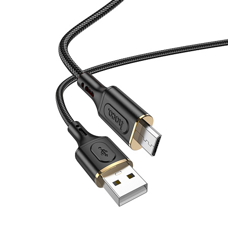 USB Кабель Micro, HOCO, X95, черный