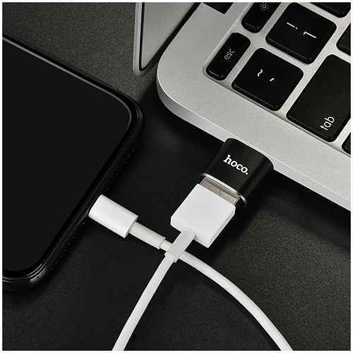 Переходник OTG Type-C на USB, UA5, HOCO