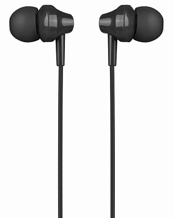 Проводные наушники M14 Universal Earphone, вакуумные с микрофоном, HOCO, черные