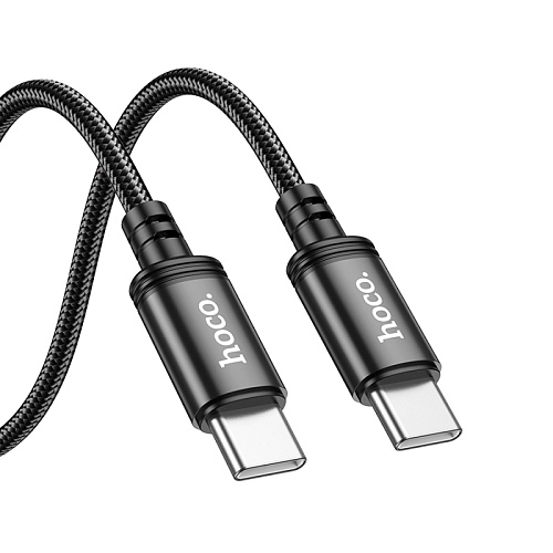 Кабель Type-C на Type-C, HOCO, X91, 3м, 60W, черный