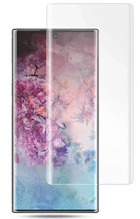 Защитное стекло на Samsung Galaxy Note 10 Pro/Note 10 Plus,  ультрафиолет, прозрачное, X-CASE