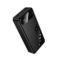Универсальный Доп. Аккумулятор 20000mAh, J154A, HOCO, выход: 2 USB (22.5), 1 PD (20W), черный