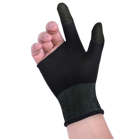 Перчатки для игры на телефоне, GA21, HOCO, толщина 0,5 мм, черный