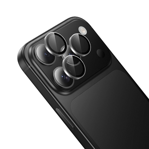 Защитное стекло для iPhone 17 Pro/17 Pro Max, V13, HOCO, на заднюю камеру, черный