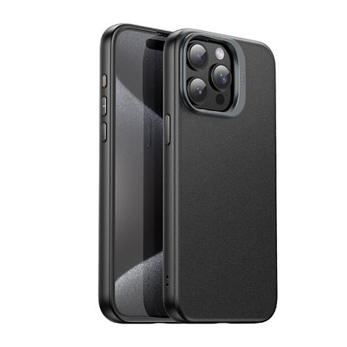Чехол для iPhone 15 Pro, TPU+PU, Магнитный (MagSafe), AS8, HOCO, черный
