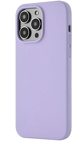 Чехол-накладка для iPhone 14 Pro Max, Silicon Case, без лого, сиреневый