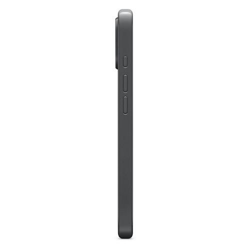 Чехол-накладка для iPhone 16 Pro, глянцевый, магнитный (MagSafe), без лого, X-CASE, черный