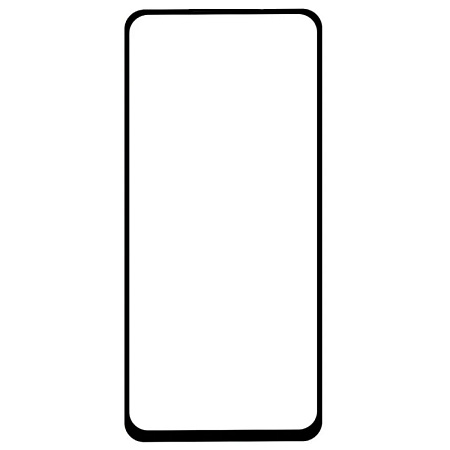 Защитное стекло на Realme 8/8 Pro/Oppo Reno 5 Lite/Oppo A96 (5G), черное, X-CASE