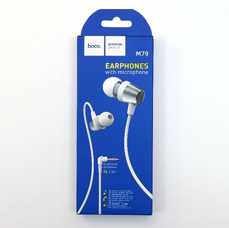   M79 Cresta universal earphones with microphone, HOCO, 