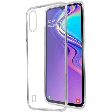 Чехол силиконовый для Samsung Galaxy M01, X-CASE, прозрачный
