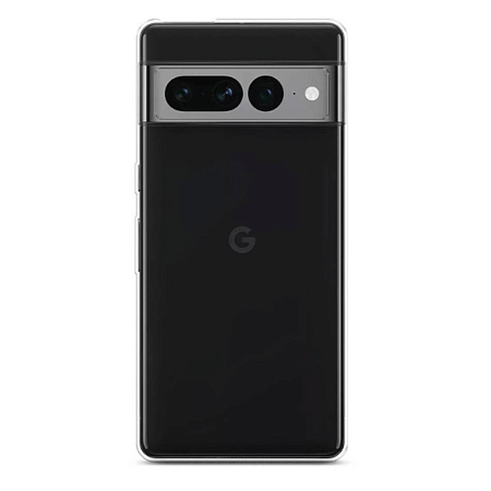 Чехол силиконовый для Google Pixel 7 Pro, X-CASE, прозрачный