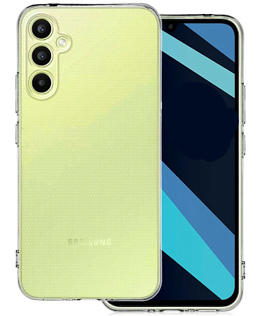 Чехол силиконовый для Samsung Galaxy A34 (5G), X-CASE, прозрачный