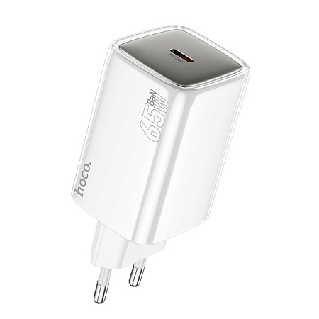 Сетевое зарядное устройство, 1 PD 65W (N48), HOCO, цвет белый