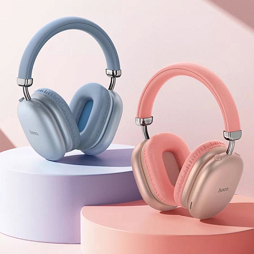 Беспроводные наушники W35 Max, HOCO, синий
