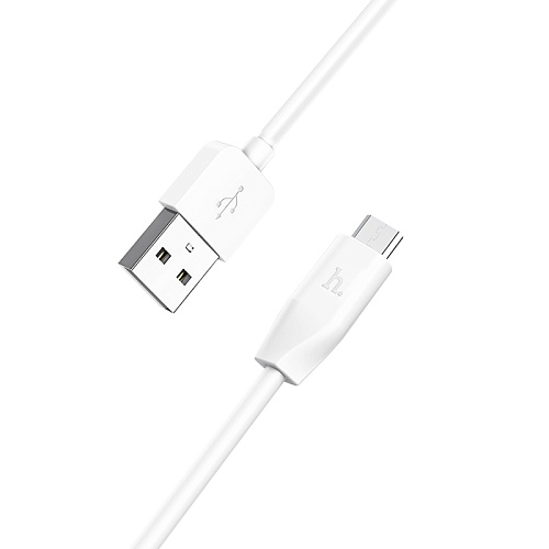 USB Кабель Micro, HOCO, X1, белый