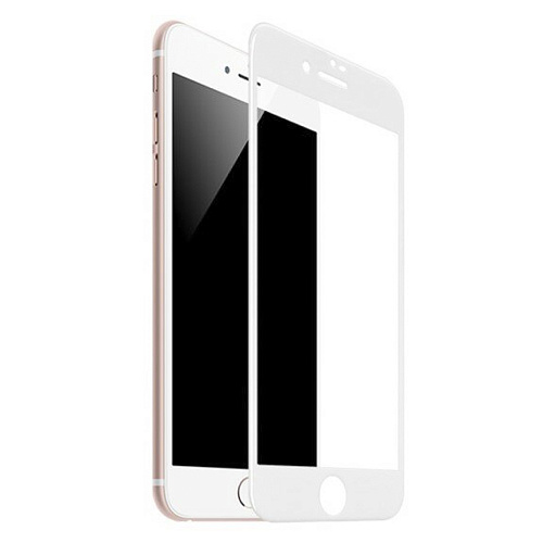 Защитное стекло для iPhone 7/8/SE (2020) (G5), HOCO, Full screen silk screen HD tempered , белое