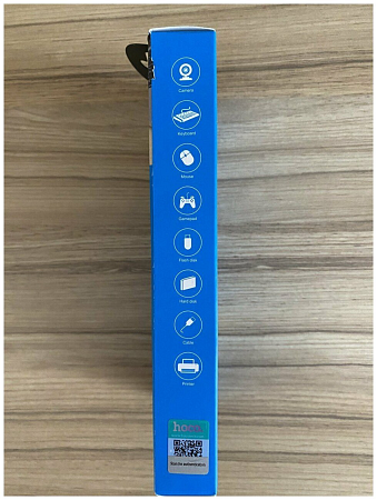 USB Хаб (HB25) c 1 Type-C на 1 USB 3.0 + 3 USB 2.0, HOCO, черный