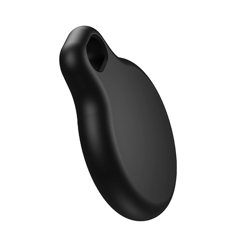 Устройство для поиска вещей E91 (комплект 4 штуки), синхронизация с IOS, Носо, белый с черным чехлом