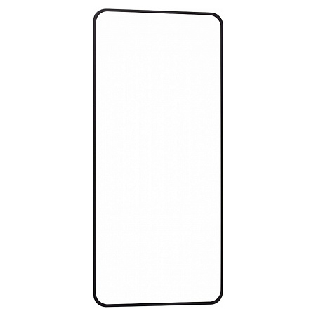 Защитное стекло на Samsung Galaxy S21, 3D, черный, X-CASE