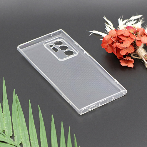 Чехол силиконовый для Samsung Galaxy Note 20 Ultra, с защитой камеры, X-CASE, прозрачный