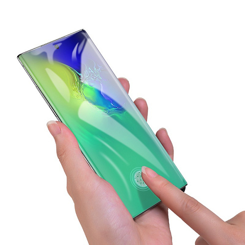 Защитное стекло на Samsung Galaxy Note 10 (G3), Hoco, Quantum fast attach HD film, прозрачная пленка