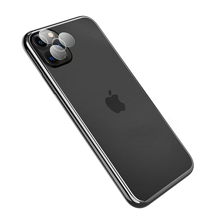 Защитное стекло на iPhone 11 Pro/11 Pro Max (V11) 2в1, HOCO, прозрачное на заднюю камеру